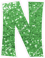 KG 12" Individuals - Lime Green Sparkle N