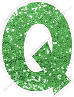 KG 12" Individuals - Lime Green Sparkle Q