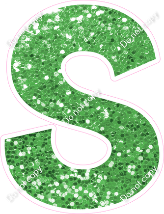 KG 12" Individuals - Lime Green Sparkle S