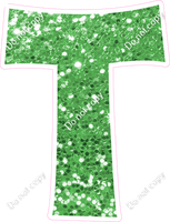 KG 12" Individuals - Lime Green Sparkle T