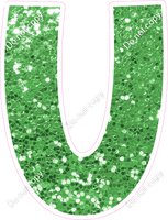 KG 12" Individuals - Lime Green Sparkle U