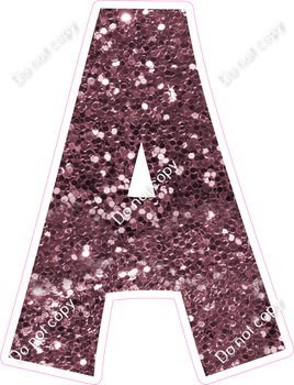 KG 12" Individuals - Mauve Sparkle A