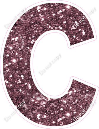 KG 12" Individuals - Mauve Sparkle C