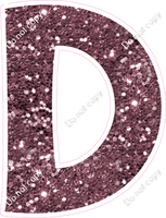 KG 12" Individuals - Mauve Sparkle D