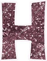 KG 12" Individuals - Mauve Sparkle H