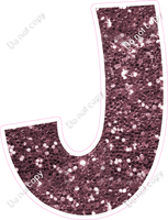 KG 12" Individuals - Mauve Sparkle J