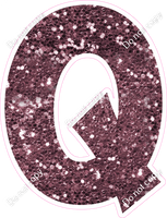 KG 12" Individuals - Mauve Sparkle Q