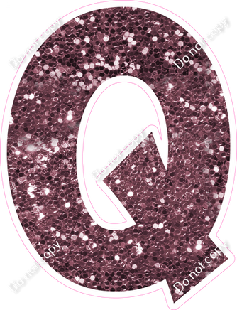 KG 12" Individuals - Mauve Sparkle Q