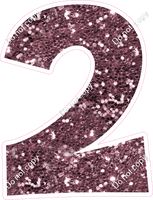 KG 12" Individuals - Mauve Sparkle 2