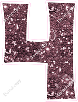 KG 12" Individuals - Mauve Sparkle 4