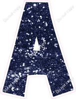 KG 12" Individuals - Navy Blue Sparkle A