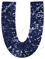 KG 12" Individuals - Navy Blue Sparkle U