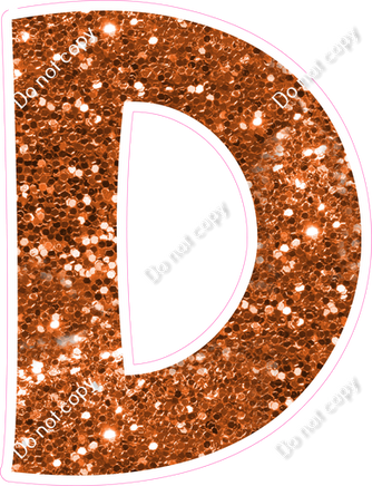 KG 12" Individuals - Orange Sparkle D