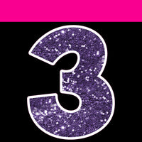 Sparkle - 12" KG 43 pc Number Sets