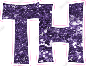 KG 12" Individuals - Purple Sparkle TH