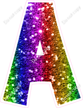 KG 12" Individuals - Rainbow Sparkle A