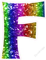 KG 12" Individuals - Rainbow Sparkle F