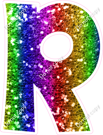 KG 12" Individuals - Rainbow Sparkle R