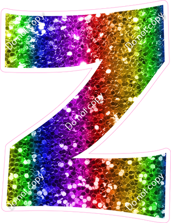 KG 12" Individuals - Rainbow Sparkle Z
