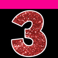 Sparkle - 12" KG 43 pc Number Sets