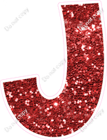 KG 12" Individuals - Red Sparkle J