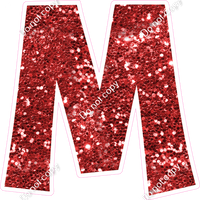 KG 12" Individuals - Red Sparkle M