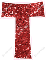 KG 12" Individuals - Red Sparkle T