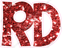 KG 12" Individuals - Red Sparkle RD