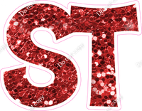 KG 12" Individuals - Red Sparkle ST