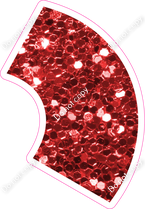 KG 12" Individuals - Red Sparkle Apostrophe