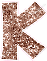KG 12" Individuals - Rose Gold Sparkle K