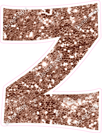 KG 12" Individuals - Rose Gold Sparkle Z