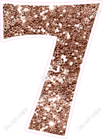 KG 12" Individuals - Rose Gold Sparkle 7