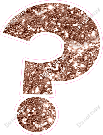 KG 12" Individuals - Rose Gold Sparkle ?