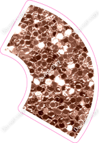 KG 12" Individuals - Rose Gold Sparkle Apostrophe