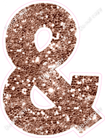 KG 12" Individuals - Rose Gold Sparkle &