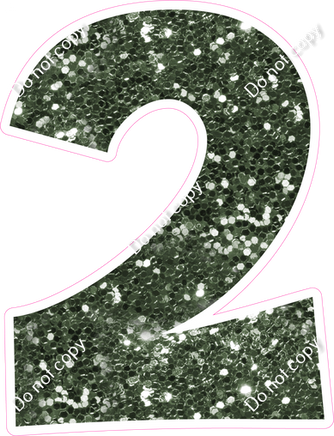 KG 12" Individuals - Sage Sparkle 2