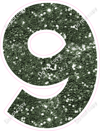 KG 12" Individuals - Sage Sparkle 9