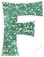 KG 12" Individuals - Sea Foam Sparkle F