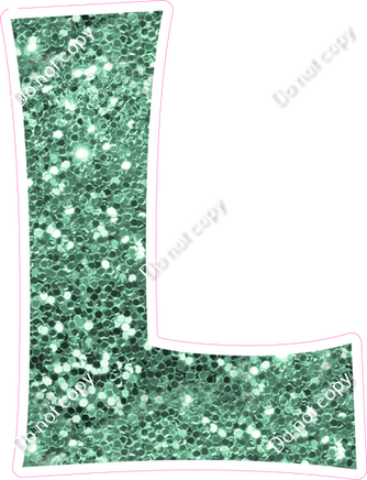 KG 12" Individuals - Sea Foam Sparkle L