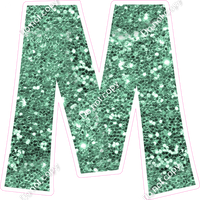 KG 12" Individuals - Sea Foam Sparkle M