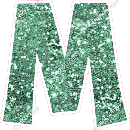 KG 12" Individuals - Sea Foam Sparkle M