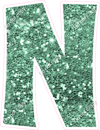 KG 12" Individuals - Sea Foam Sparkle N