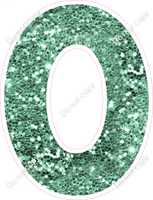 KG 12" Individuals - Sea Foam Sparkle O