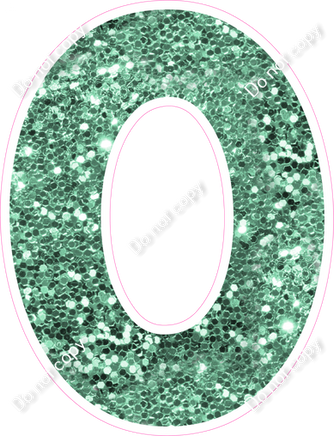 KG 12" Individuals - Sea Foam Sparkle O