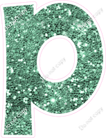 KG 12" Individuals - Sea Foam Sparkle P