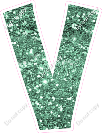 KG 12" Individuals - Sea Foam Sparkle V