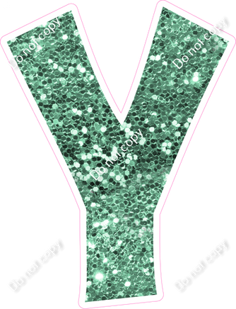 KG 12" Individuals - Sea Foam Sparkle Y