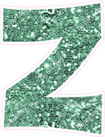 KG 12" Individuals - Sea Foam Sparkle Z