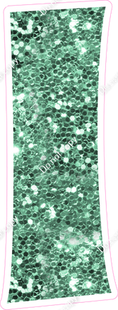 KG 12" Individuals - Sea Foam Sparkle 1